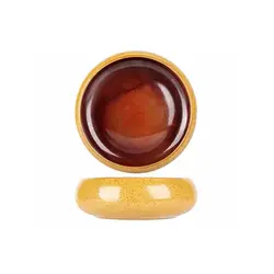 Салатник с закругленным бортом, Cosy & Trendy, Elements Mustard, d 17 см, h 6.2 см