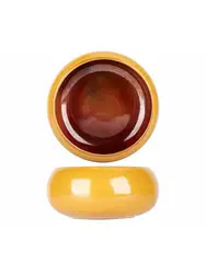 Салатник с закругленным бортом, Cosy & Trendy, Elements Mustard, d 14.5 см, h 8 см