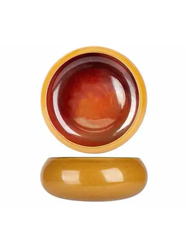 Салатник с закругленным бортом, Cosy & Trendy, Elements Mustard, d 20 см, h 9 см