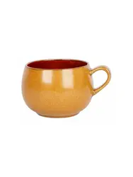 Чашка, Cosy & Trendy, Elements Mustard, 320 мл, d 8.4 см, h 6.8 см