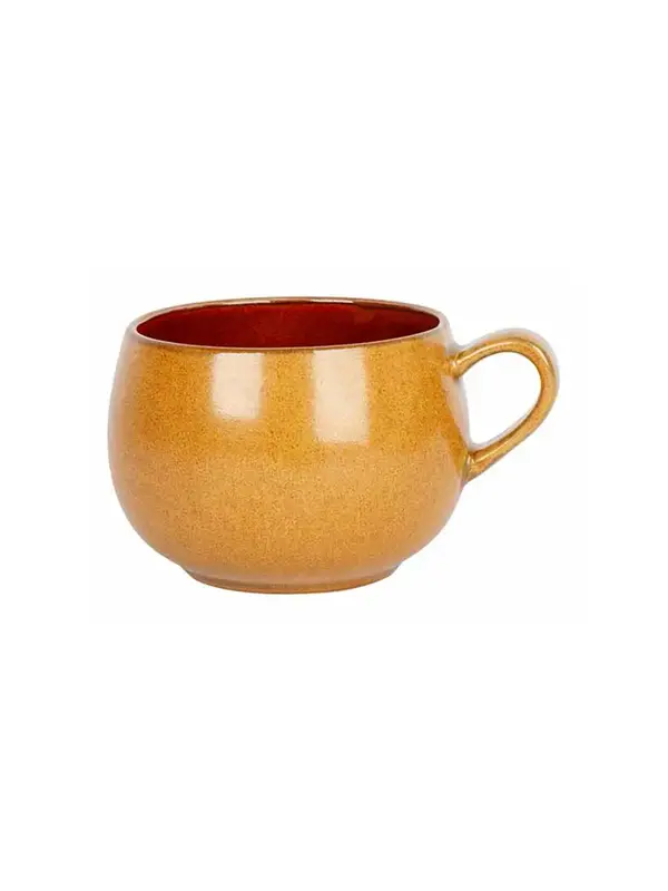 Чашка, Cosy & Trendy, Elements Mustard, 320 мл, d 8.4 см, h 6.8 см