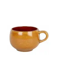 Чашка, Cosy & Trendy, Elements Mustard, 100 мл, d 6 см, h 4.8 см