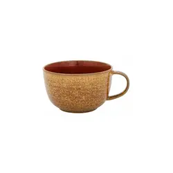 Чашка  /кружка суповая с ручкой, Cosy & Trendy, Elements Mustard, 500 мл, d 12.5 см, h 8 см