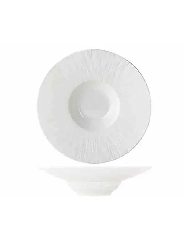 Тарелка с широким римом для пасты, Cosy & Trendy, Pure White, d 23.8 см, h 6 см