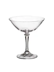 Шампанское-блюдце, Crystal Bohemia, Branta, 13.1 x 14 см, 180 мл