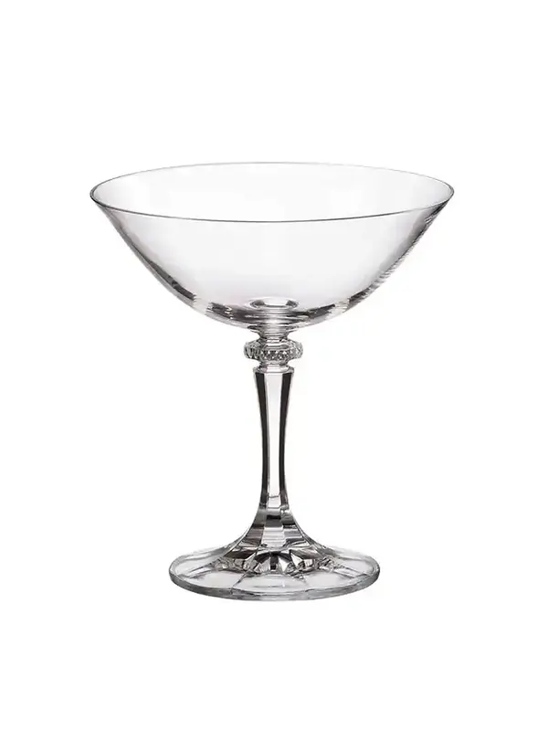 Шампанское-блюдце, Crystal Bohemia, Branta, 13.1 x 14 см, 180 мл