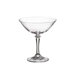 Шампанское-блюдце, Crystal Bohemia, Branta, 13.1 x 14 см, 180 мл