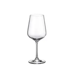 Бокал для вина, Crystal Bohemia, Strix, 9 x 22.5 см, 450 мл