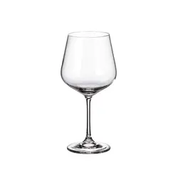 Бокал для вина, Crystal Bohemia, Strix, 10.5 x 21.5 см, 600 мл