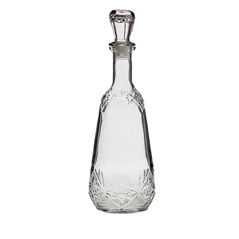 Графин штоф с крышкой "Классик", Ева гласс, 500 мл, d 8.8 см, h 26.5 см