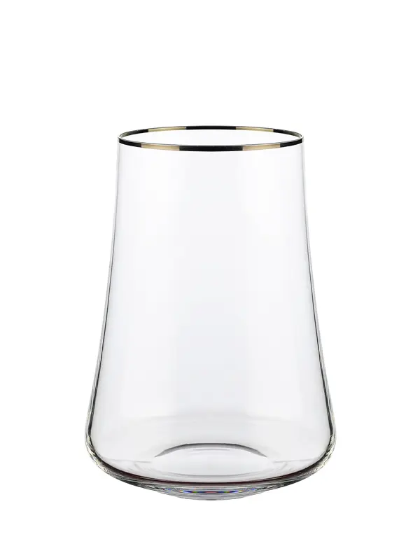 Стакан для воды, Crystalex, Extra, отводка платиной, 400 мл 200524 (*6)