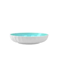 Салатник, FORTESSA. The United Tables Group, Blyss, 19.5 x 3.3 см, 550 мл, бирюзовый