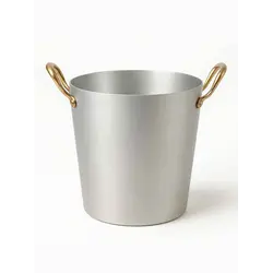 Gibco Ведро для льда 2 л "Арго" алюминиевое с двумя ручками,14х16 см