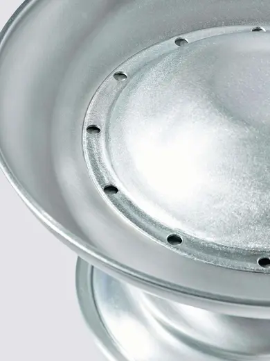 Gibco Блюдо для морепродуктов на ножке, 31 см "Арго" алюминиевое