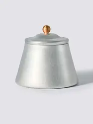 Gibco Сахарница с крышкой "Арго" алюминиевая, 9х8,5 см