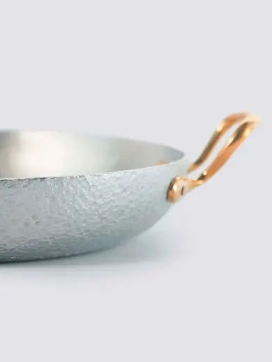 Gibco Сковорода 19х3,5 см с двумя ручками "Арго Эхо", алюминиевая с тиснением