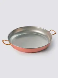 Gibco Сковорода 32х4,5 см с двумя ручками "Бином" медная с нержавеющей сталью