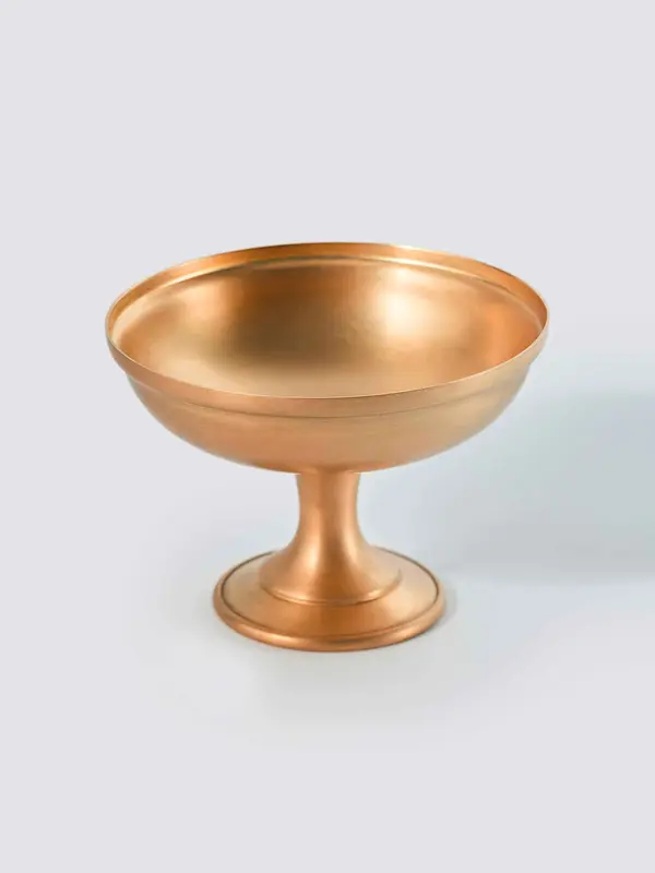 Gibco Креманка на ножке "Брасс" латунная, 11х8,5 см