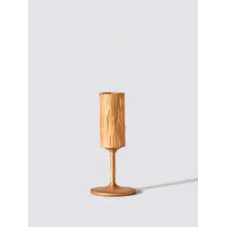 Подставка для зубочисток на ножке "Брасс" латунная с фактурой вертикальный штрих, 2х7,5 см