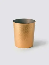 Gibco Ведро для льда 2 л "Брасс Эхо" латуннное, полированное, с тиснением, 14х16 см