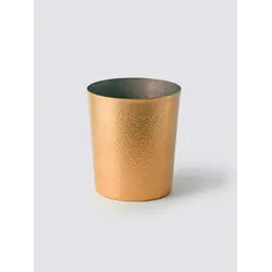 Gibco Ведро для льда 2 л "Брасс Эхо" латуннное, полированное, с тиснением, 14х16 см