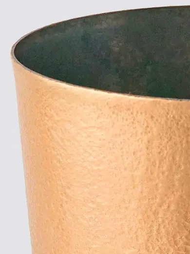 Gibco Ведро для льда 2 л "Брасс Эхо" латуннное, с тиснением, 14х16 см