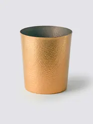 Gibco Ведро для льда 3,3 л "Брасс Эхо" латуннное, полированное, с тиснением, 17х19 см