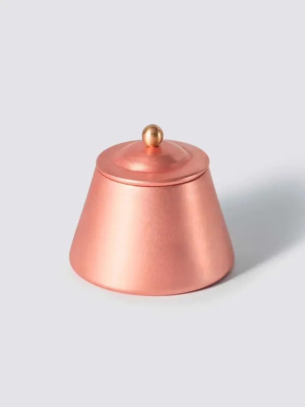 Gibco Сахарница с крышкой "Купер" медная с лужением внутри, 9х8,5 см