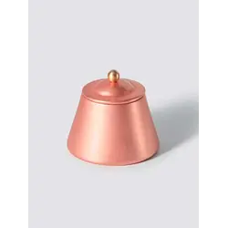 Gibco Сахарница с крышкой "Купер" медная с лужением внутри, 9х8,5 см