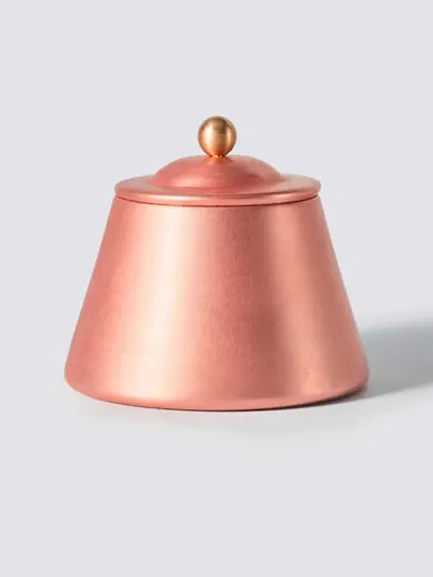 Gibco Сахарница с крышкой "Купер" медная с лужением внутри, 9х8,5 см