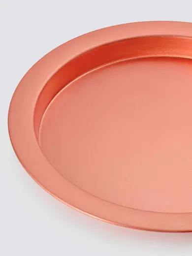 Gibco Поднос 30см "Купер" медный