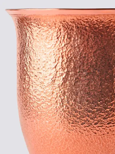 Gibco Ведро для льда 5,5 л "Купер Эхо" медное, полированное, с тиснением, 22х22 см