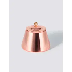 Gibco Сахарница с крышкой "Купер Плюс" медная с лужением внутри, полированная, 9х8,5 см
