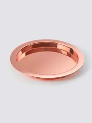 Gibco Поднос 30 см "Купер Плюс" медный, полированный