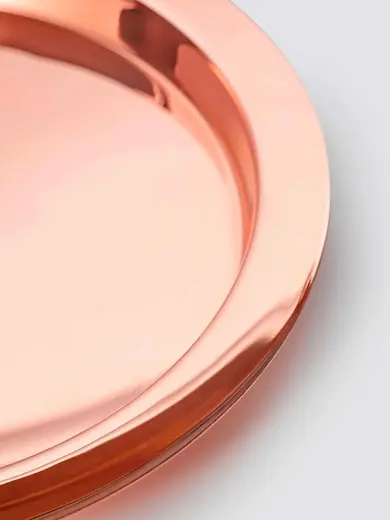 Gibco Поднос 30 см "Купер Плюс" медный, полированный