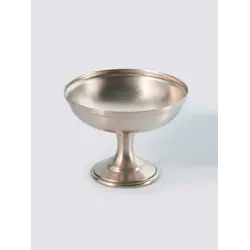 Gibco Креманка на ножке "Нобель" мельхиоровая, 11х8,5 см