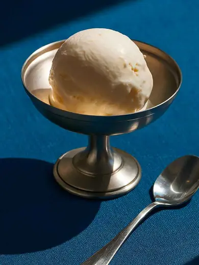 Gibco Креманка на ножке "Нобель" мельхиоровая, 11х8,5 см