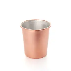 Gibco Стакан 350 мл "Купер", медный, с лужением внутри, 8х9 см