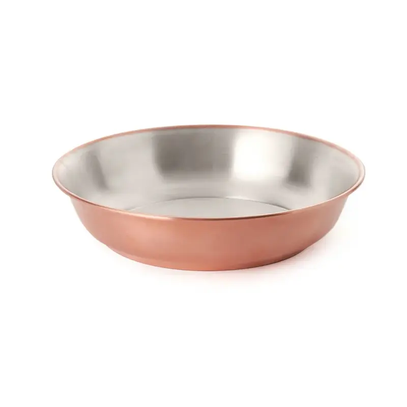 Gibco Тарелка глубокая 20 см "Купер", медная с лужением внутри, 1000 мл