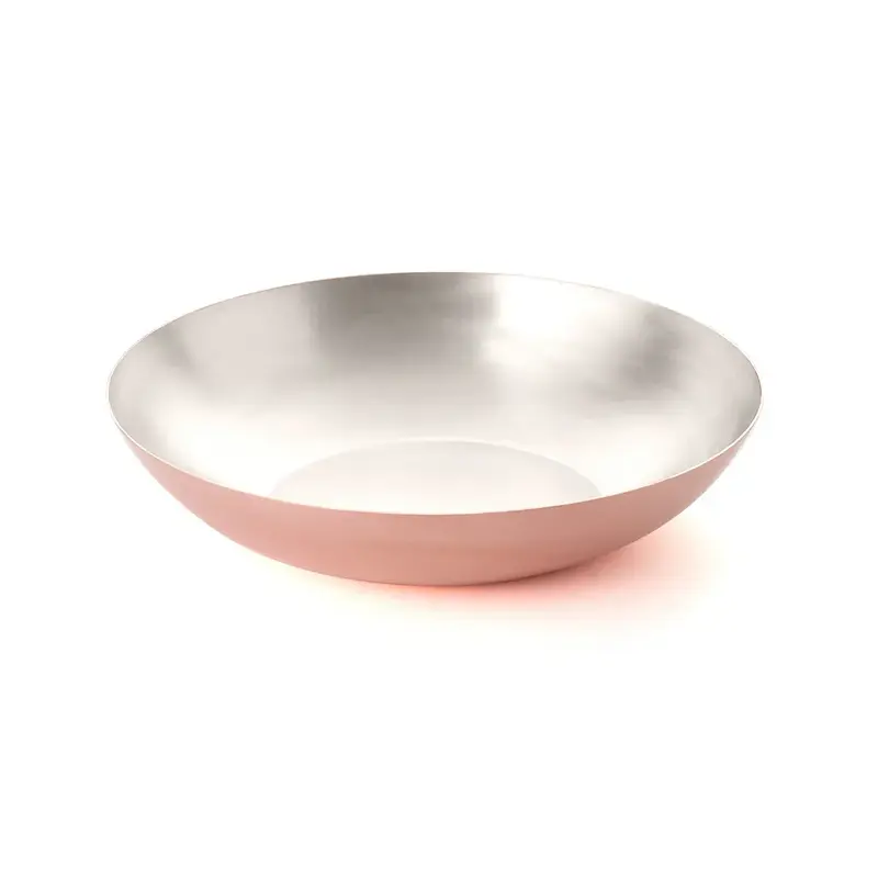 Gibco Тарелка полуглубокая 20 см "Купер", медная с лужением внутри, 1000 мл