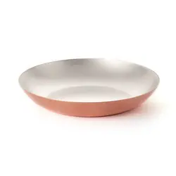 Gibco Тарелка полуглубокая 24 см "Купер", медная с лужением внутри, 1300 мл