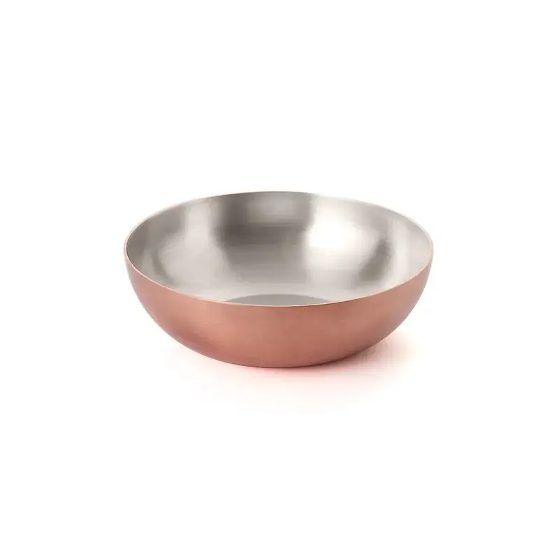 Gibco Пиала 250 мл "Купер", медная с лужением внутри, 11х3 см