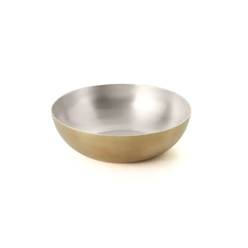 Gibco Пиала 250 мл "Брасс", латунная с лужением внутри, 11х3 см