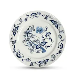 Тарелка, RestoPilot, Garden-4.1 с орнаментом, 23 см