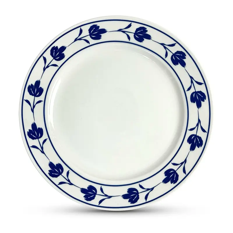 Тарелка, RestoPilot, Garden-3 с орнаментом, 28 см