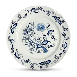 Тарелка, RestoPilot, Garden-4 с орнаментом, 28 см