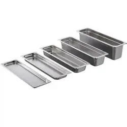 824-20 Гастроемкость стандартная, 2.3л., GN2/4-162x530h=20мм., нерж.сталь, Gerus. Китай