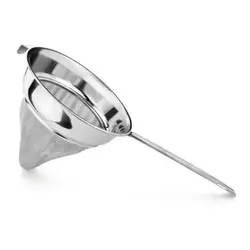 BSF-8 Дуршлаг -сито конический, d=20см., нерж.сталь, Henry Food, Китай