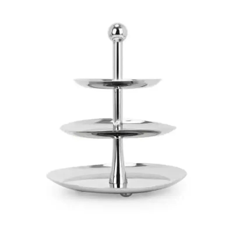 FDS-03 Этажерка для фруктов 3 уровня, d=27/d=22.3/d=17см., нерж.сталь, Henry Food, Китай