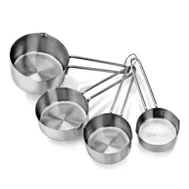 MCP-4R201 Емкость мерная набор, 0,06/0,08/0,125/0,250л.,металл, Henry Food, Китай